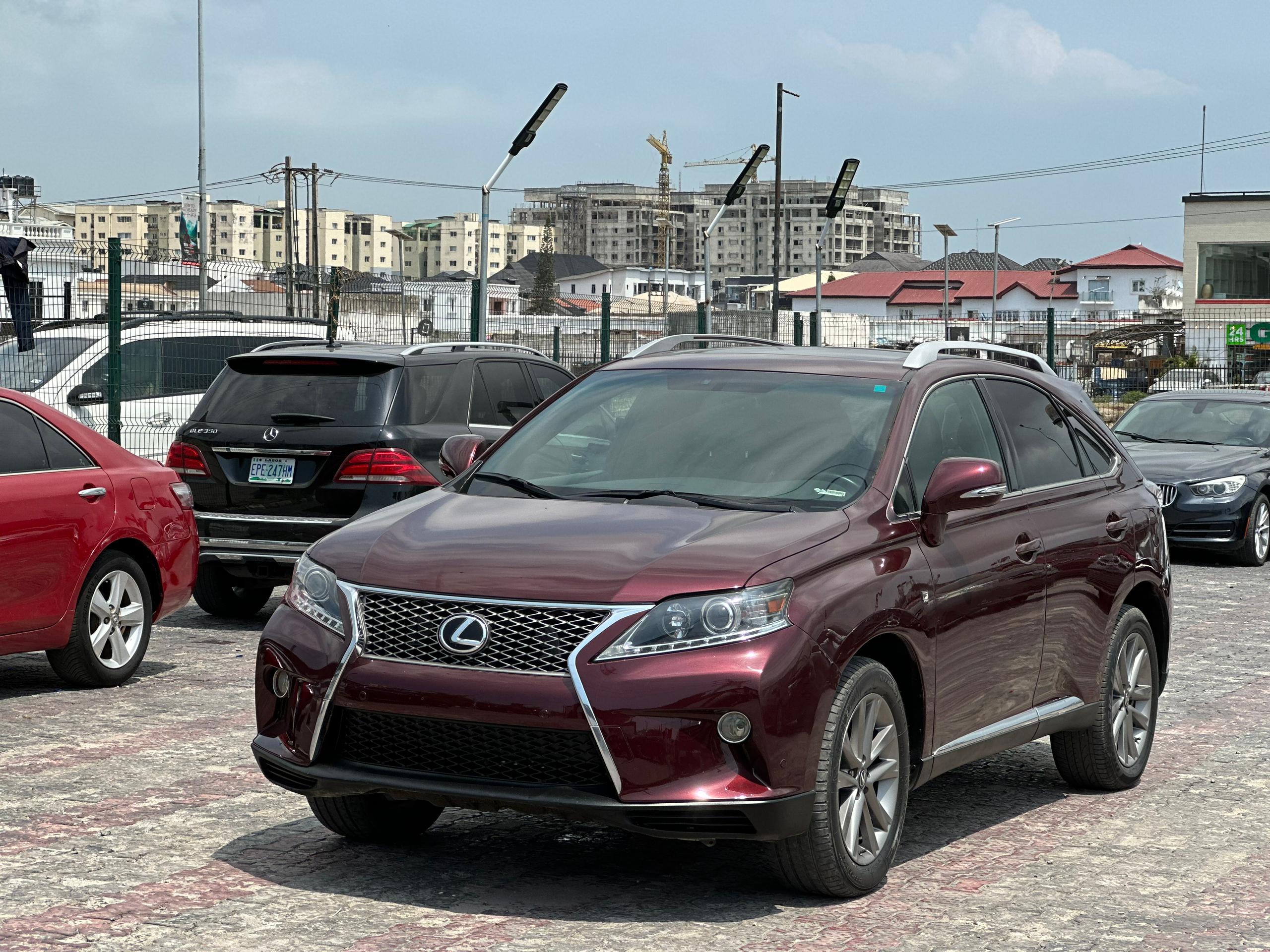 Foreign used: 2013 Lexus RX350 Fsport  Full option 